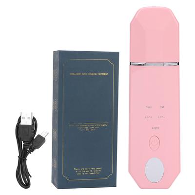 Gesichtspeeling Elektrischer Hautschaber Mitesser Akne Entferner Porenreiniger MaschinePink
