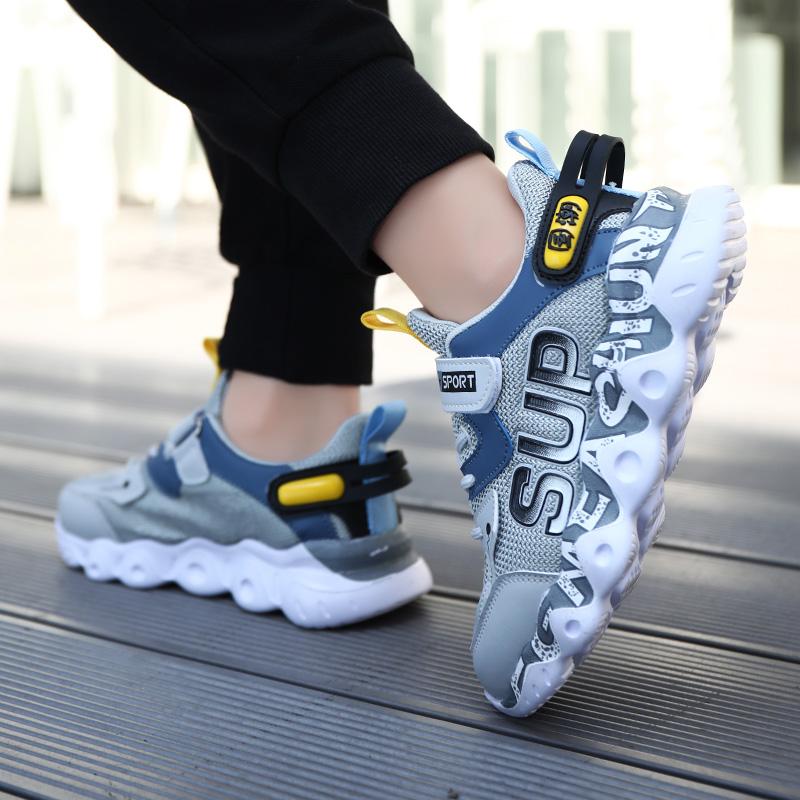 Детская противоскользящая износостойкая модная спортивная обувь — фото 12