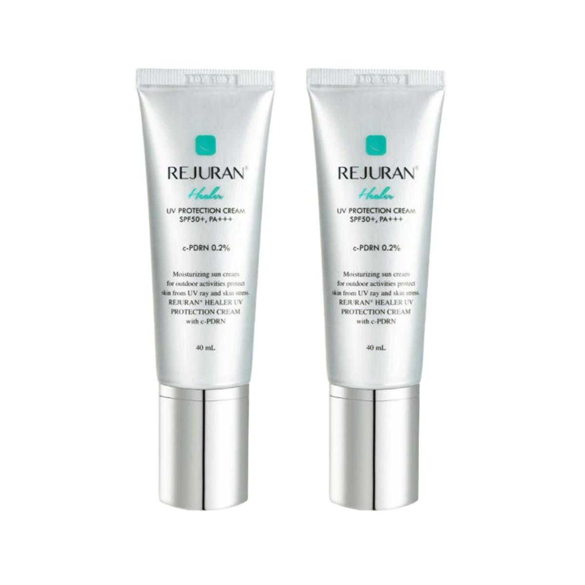 

REJURAN Healer UV Protection Cream Sunscreen Duo for Sun Defense and Hydration 40ml x 2