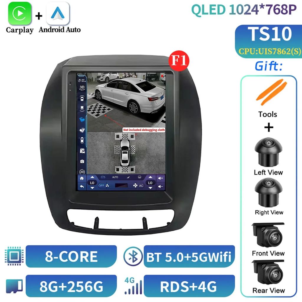 9.7inch Android 14 For Kla Sorento 2013-2014 2014 2015 2016- 2021 Monitor Screen Multimedia Autoradio Navigation Stereo Radio GP