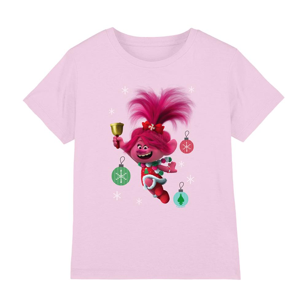 Trolls Childrens/Kids Poppy Bauble Christmas T-Shirt