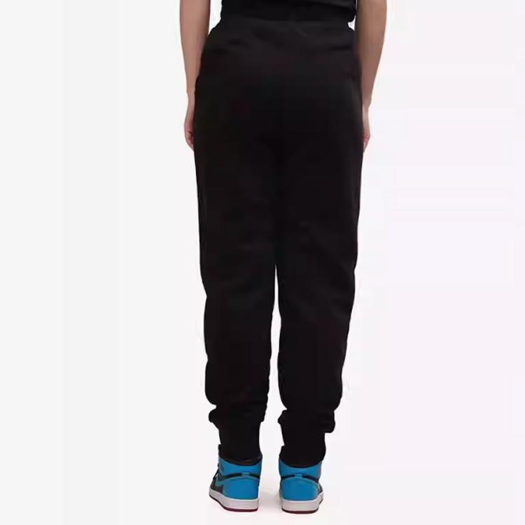 Puma Tapered Fit Knit Joggers With Patch Drawstring Women Bottoms Black 531355-01