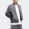 Adidas Originals Long Sleeve Sports Jacket Men Jackets Gray HI3002