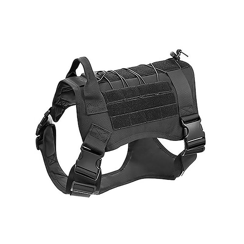 Outdoor tactical dog clothes, dog leash, dog vest, dog collar set, explosion-proof impact design