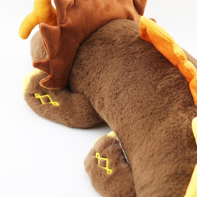 67cm Genshin Impact Plush Toy Game Zhong Li Morax Dragon Toy Soft Stuffed Plushie Doll Pillow Home Decor Children Christmas Gift