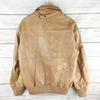 80er-90er Vintage Johnston & Murphy Lederjacke/Herren XL/Braun/Bikerstil(GEBRAUCHT)