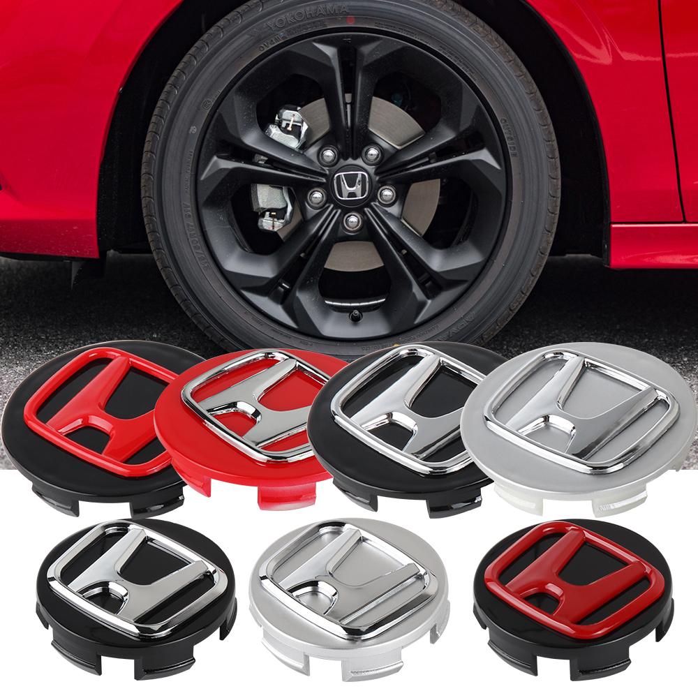 4pcs 58MM/69MM Original Car Wheel Center Covers Auto Hub Cap Emblem Accessories For Honda CIVIC Mugen Pilot Type R Type S Accord