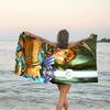 1pc Game Zelda Beach Towel, Beach and Seaside Swimming Pool Equipment, Fashion Pattern, Rectangular, Travel Essentials