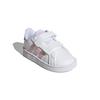 Adidas Neo Grand Court Casual Lightweight Durable Low-Top Skate Shoes Baby sneaker Pink White GX5751