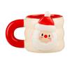 1pc Creative Ceramic Christmas Mugs Plenty of Christmas Gifts for Couples High-value Drinking Utensils