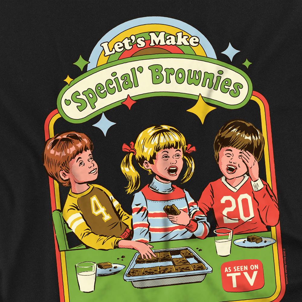 Steven Rhodes Unisex Adult LetÂ´s Make Brownies T-Shirt