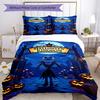 Christmas Nightmare Bedding Set Breathable Duvet Cover with Pillowcases Decorative Bed Linen for Bedroom Home Decoration Birthday Gift