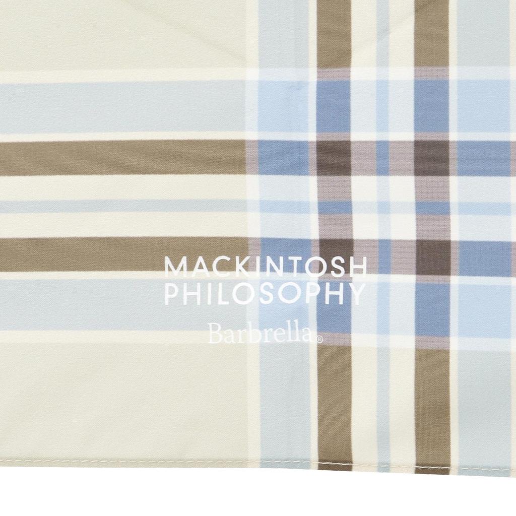 Moonbat Rain Folding Ultra UV Beige [Mackintosh Philosophy] Umbrella, Umbrella, Lightweight, Yarn-dyed Check, 21-431-11139-02,