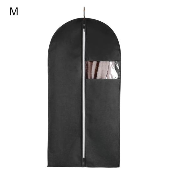 Płaszcz materiałowy Pyłoszczelny Wielokrotnego użytku Włóknina Widoczne okienko Pokrowiec wiszący na ubrania do domu