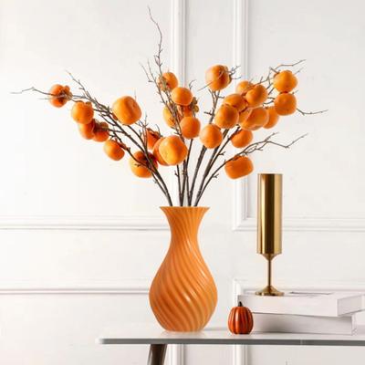 Yousheng Imitation Keramik Vase Grüne Pflanzen Trockenblumen Ausstellungsvase Wohnzimmer Schlafzimmer Büro Heimdekoration