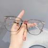 Trendy Cross-Border Anti-Blue Light Glasses: Large Frame, Slimming, Unisex Myopia Frames