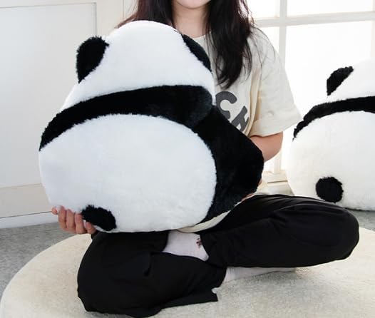 [dokidoki] Panda Cushion Body Pillow Plush Toy Fluffy Zoo China Faceless Gift Cute Moe Instagram Panda