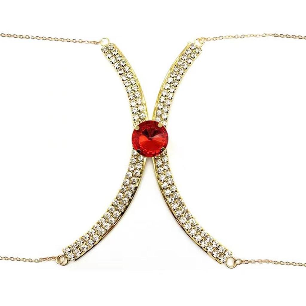 Hot-Selling Fashion Diamond Body Chain: European & American Nightclub Style