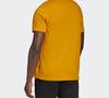 adidas T Shirts Men's Gold Crew Neck Moderate Straight Fit GC7347
