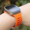 Silicone Strap for Apple Watch Ultra 3/2/1 49mm 11/10 46mm 42mm Sport Wristband iWatch Series 9 8 7 6 5 SE 3 45mm 41mm 44mm 40mm