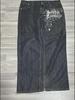 Bigboy Men's American Street Hip-Hop Print Casual Straight Jeans