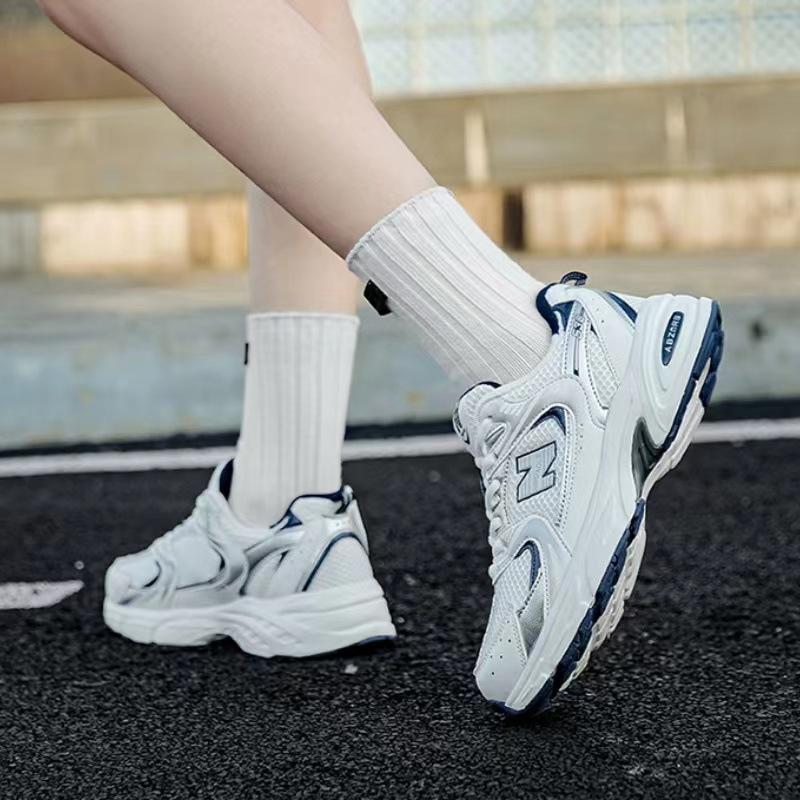 Classic Dad Shoes Casual Versatile Soft-soled N-shaped Shoes Four-season Couples, Breathable Mesh Running Shoes Popular Dad Shoes