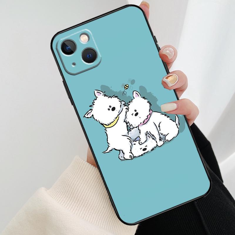 West Highland Terrier Westie Phone Case For iPhone 17 Pro Max 16 15 11 13 12 14 Pro Max mini 15 16 Plus 16e 17 Air Cover