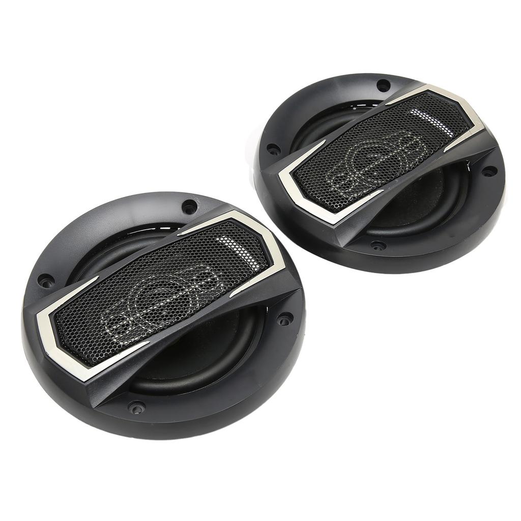 2 Pcs Car Coaxial Speakers 300W Full Range Bass 4 Ohm 4 Inch Stereo Car Sound Loudspeaker Vehicle