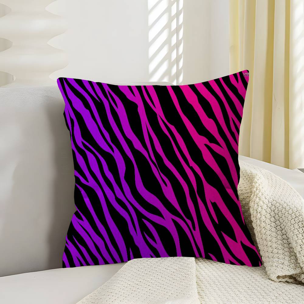 Bedruckter Zebra-Kunst-Kissenbezug Sofakissenbezug Heimzimmerdekoration Kindergeschenk