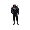 Jordan Buchstabendruck Kapuzenpullover Herren Tops Schwarz FD7416-010