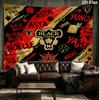 Black Clover Wandteppich Ästhetischer Wandbehang Bedruckter Stoffdecke Dekorative Wandteppiche Für Schlafzimmer Wohnzimmer Heimdekoration