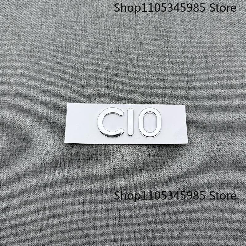 Glossy Silver/Black Logo LEAPMOTOR Emblem Letters Stiker Car Front Trunk Badge For LP C16 C10 C11 C01 B10 LAFA5 T03 Accessories
