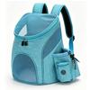 Cat Backpack Carrier Foldable Breathable Mesh Backpack for Small Medium Cats and Dogs