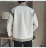 Men's 2023 Spring Korean Casual Trend Lapel Jacket - Stylish Color Block Fashion Top