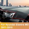 For Hyundai Elantra MD 2011 2012 2013 2014 2015 Car Dashboard Sun Shade Cover Mat Trument Desk Non-slip Pads Accessories