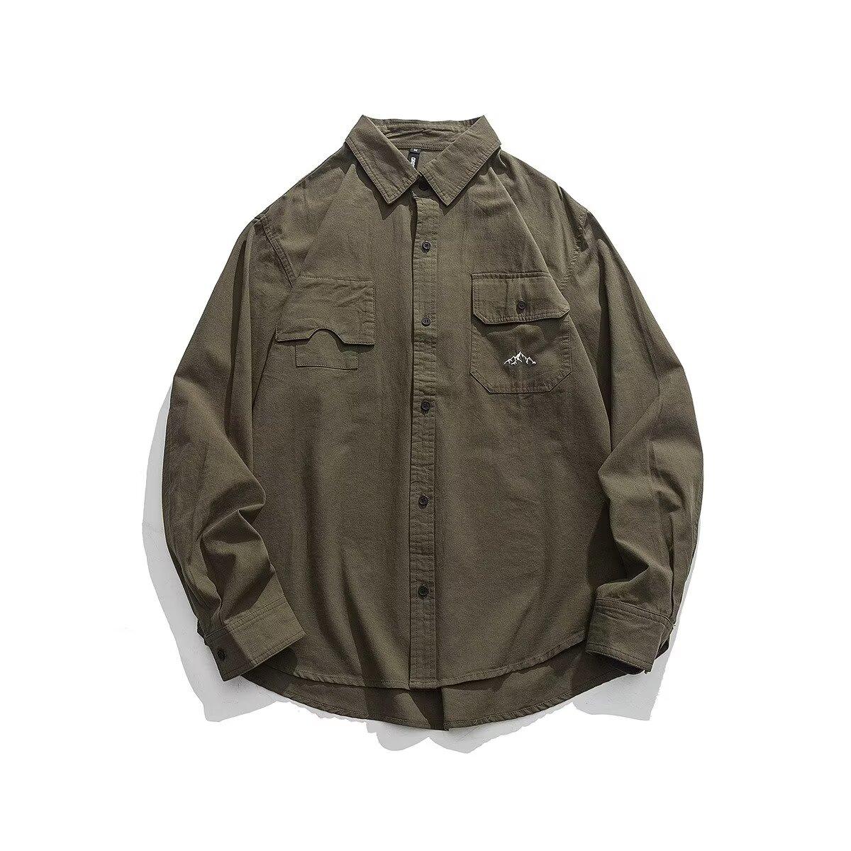 

2024 Весна и осень PU красивое пальто мужское Ins High Street модный бренд Гонконгский стиль японский стиль Харадзюку корейский стиль модная свободная куртка 2XL зелёный