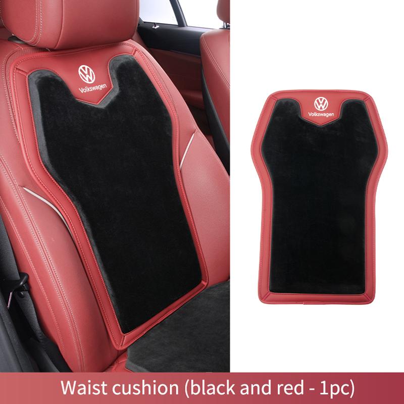 2026 Hot For Volkswagen VW Car Front Rear Seat Cushion Cover Mat Backrest Protective Pad For Volkswagen VW Passat Golf Tiguan Po