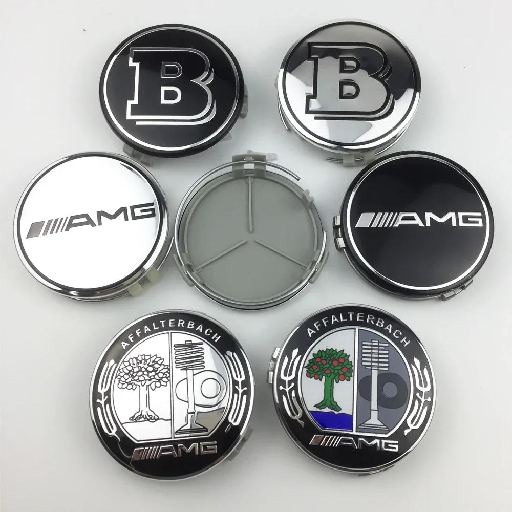75mm 4ks středová krytka kola Mercedes Benz pro Mercedes AMG Apple Tree B w204 w211 w205 W212 w203 w213 w124 autodoplňky