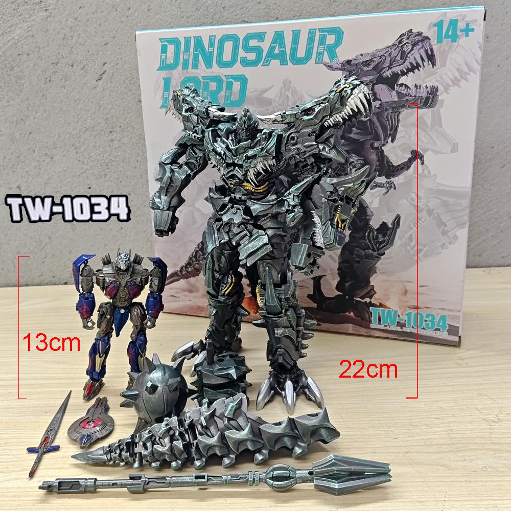 Grimlock TW1034 Transformation Toys Dinosaur SS07 With Leader OP Commander Action Figure Deformation Robot Model