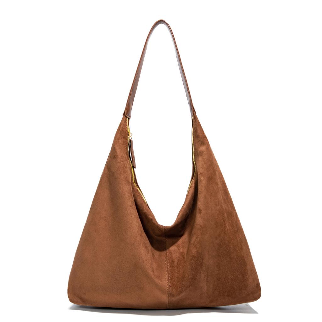 Ein-Schulter-Tasche, Lässige Tragetasche mit großem Fassungsvermögen, Hochwertige und schlichte Unterarmtasche