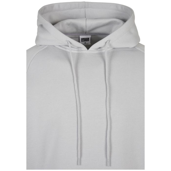 Sweatshirt à capuche - Urban Classics - Grandes tailles - Gris clair - Manches longues - Homme