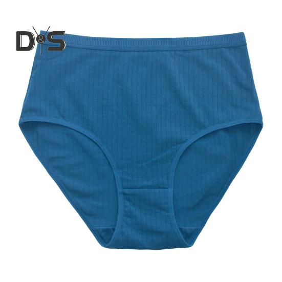 

Женские трусы с высокой талией, утягивающие живот, трикотажные трусики больших размеров, однотонные, высокоэластичные хлопковые трусы, полностью закрывающие ягодицы, нижнее белье M синий