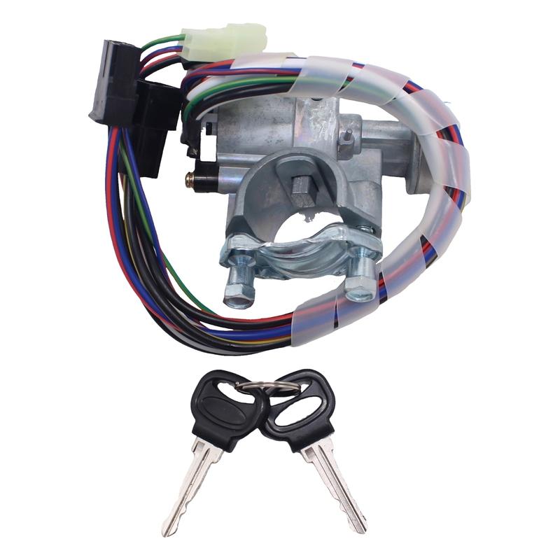 1set New Ignition Switch w/ 2 Keys For Mazda Pickup B2000 B2200 B2600 1986-1993 UB3976290 Auto Parts