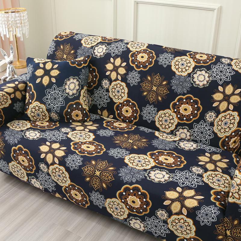 Printed Sofa Cover Stretch Couch Cover Sofa Slipcovers for Couches and Loveseats Washable Furniture Protector for Pets Kids
