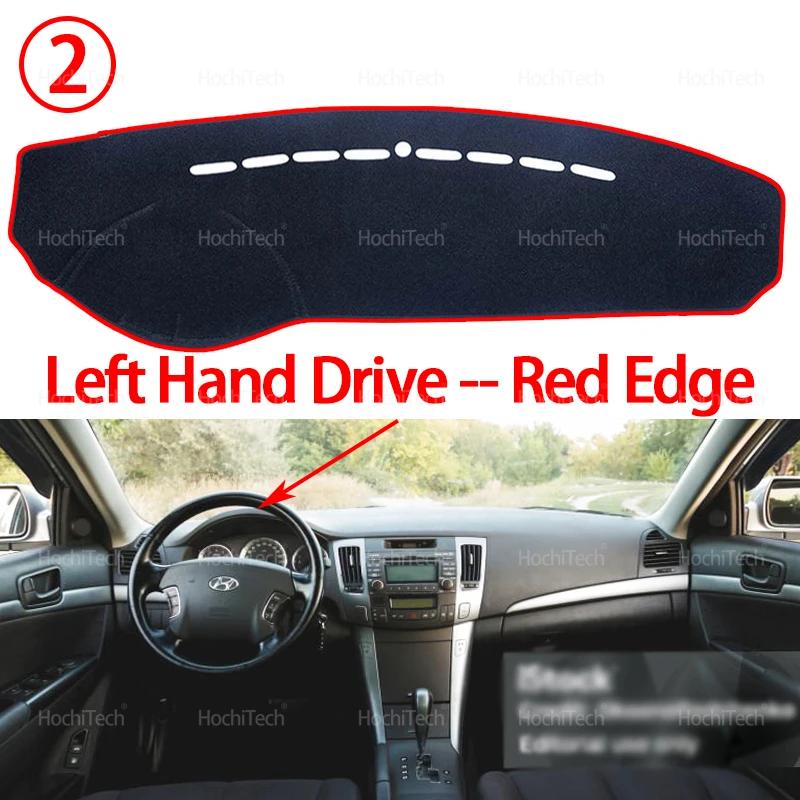 Innenzubehör Armaturenbrettabdeckung Pad Sonnenschutz Pad UV-Schutzmatte für Hyundai Sonata Sonica NF 2005-2009