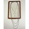 Y2K Punk Layered Cross Necklace Set Women Alloy Tone Chunky Gothic Choker Chain Jewelry