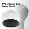 Cap Stand Easy To Deflate Portable Long Lasting Air Inflation PVC Transparent Hat Holder for Shopping Mall