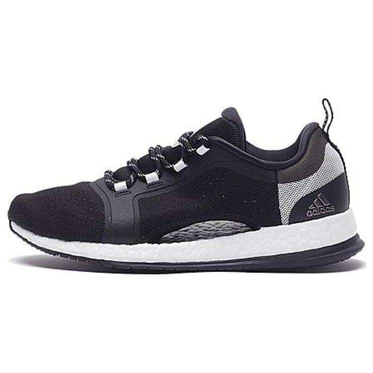 Adidas Pureboost X Tr 2 Minimalist Comfortable Fabric Cushioning Durable Support Low-Top Running Shoes Women Running Shoes Black White BB0699