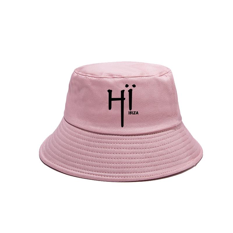 Hi Ibiza Bucket Hoed Pet Unisex Dames Unisex Panama Pet Buiten Zomer Verstelbaar Hi Ibiza Club Bob Hoeden MZ