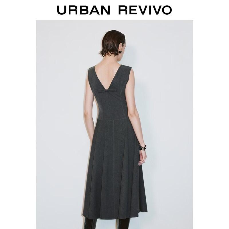 UR2026 Women's Sleeveless Round Neck Dress